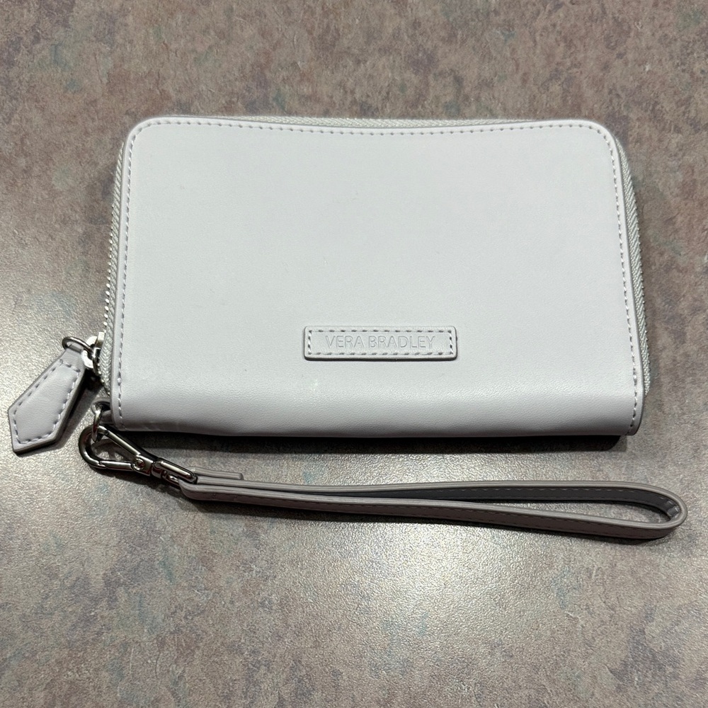 Vera Bradley Soft Lavender Wristlet